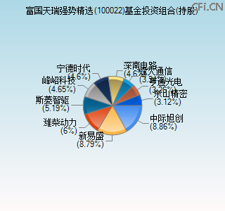 100022基金投资组合(持股)图