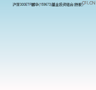 159673基金投资组合(持股)图
