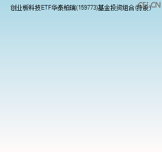 159773基金投资组合(持股)图