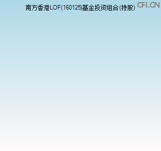 160125基金投资组合(持股)图 160125基金投资组合(持股)图