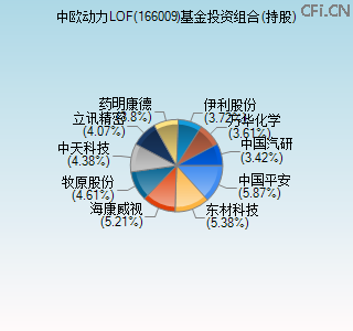 166009基金投资组合(持股)图