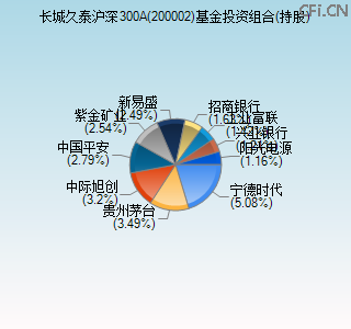 200002基金投资组合(持股)图