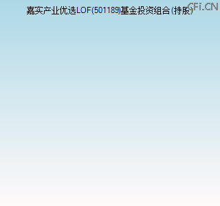 501189基金投资组合(持股)图 501189基金投资组合(持股)图