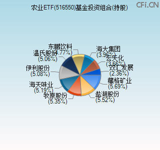 516550基金投资组合(持股)图
