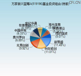 519196基金投资组合(持股)图