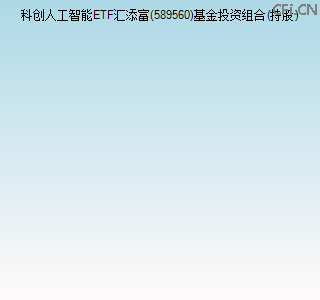 589560基金投资组合(持股)图