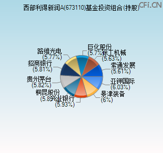 673110基金投资组合(持股)图