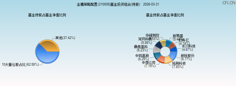 金鹰策略配置(210008)基金投资组合(持股)图 金鹰策略配置(210008)基金投资组合(持股)图